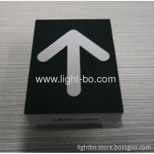 Ultra Bright Red Single Arrow Design Led Displays For Lift Position Indicators
